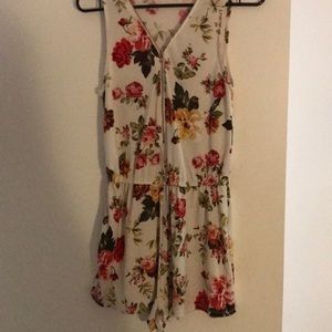 Floral romper